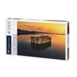 Язовир Жребчево и потопената църква Пъзел от 1000 части